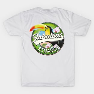 Explore fabulous Ecuador logo T-Shirt